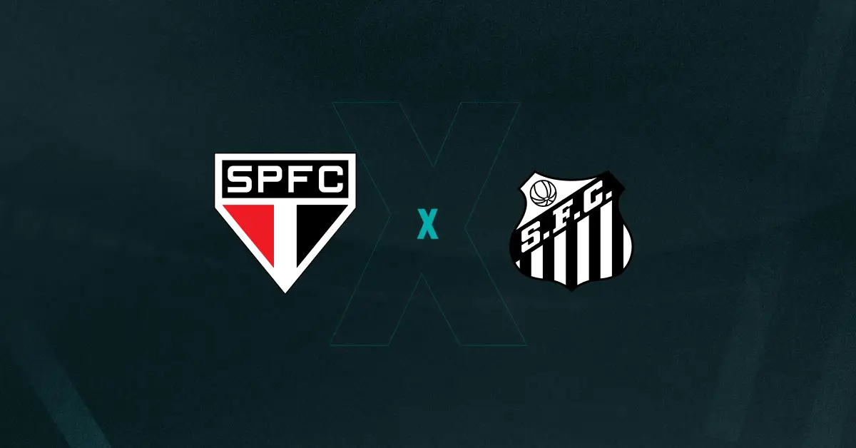 Escudos de São Paulo e Santos