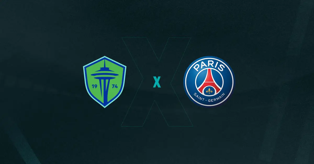 Escudos de Seattle Sounders x PSG