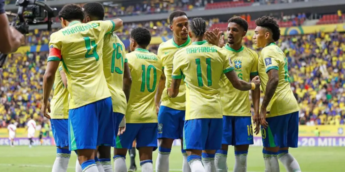 Seleção Brasileira em campo