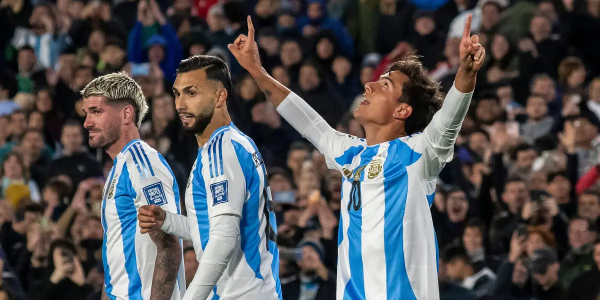 Argentina, atual campeã da Copa do Mundo, garantiu uma vaga no Mundial de 2026