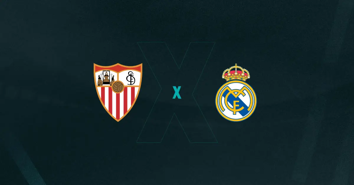 Escudos de Sevilla x Real Madrid