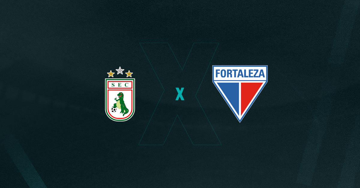 Escudos de Sousa x Fortaleza, que se enfrentam pela Copa do Nordeste