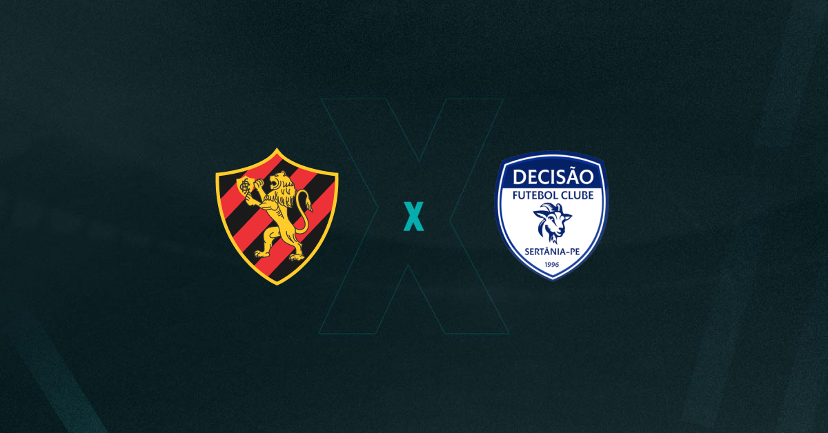 Sport e Decisão Sertânia vem para a segunda rodada do Pernambucano.
