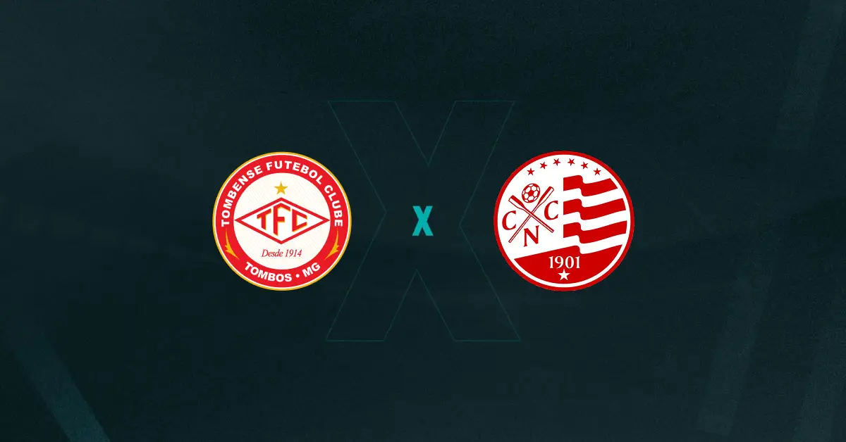 Escudos de Tombense e Náutico, que duelam pela Série C