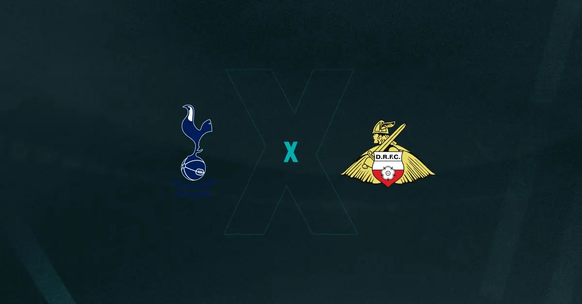 Escudos de Tottenham x Doncaster Rovers