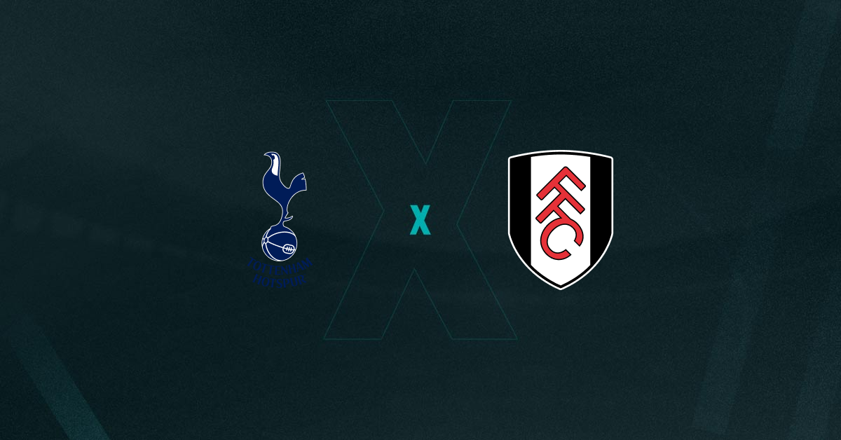Tottenham e Fulham se enfrentam na Premier League.