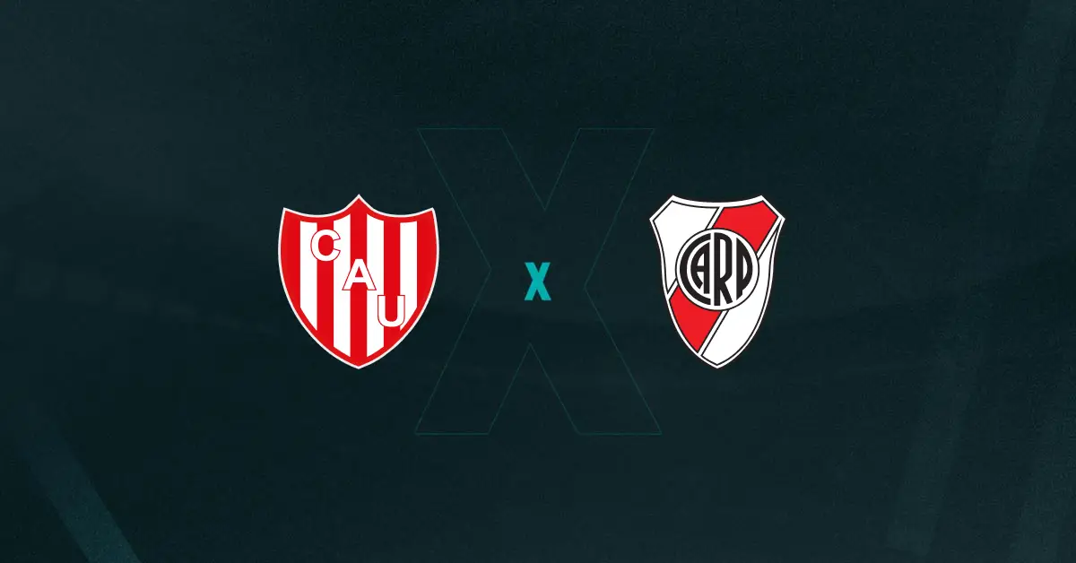 Escudos de Unión de Santa Fe x River Plate