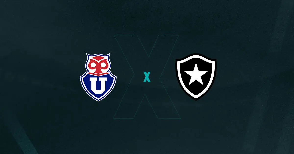 Escudos de Universidad de Chile x Botafogo