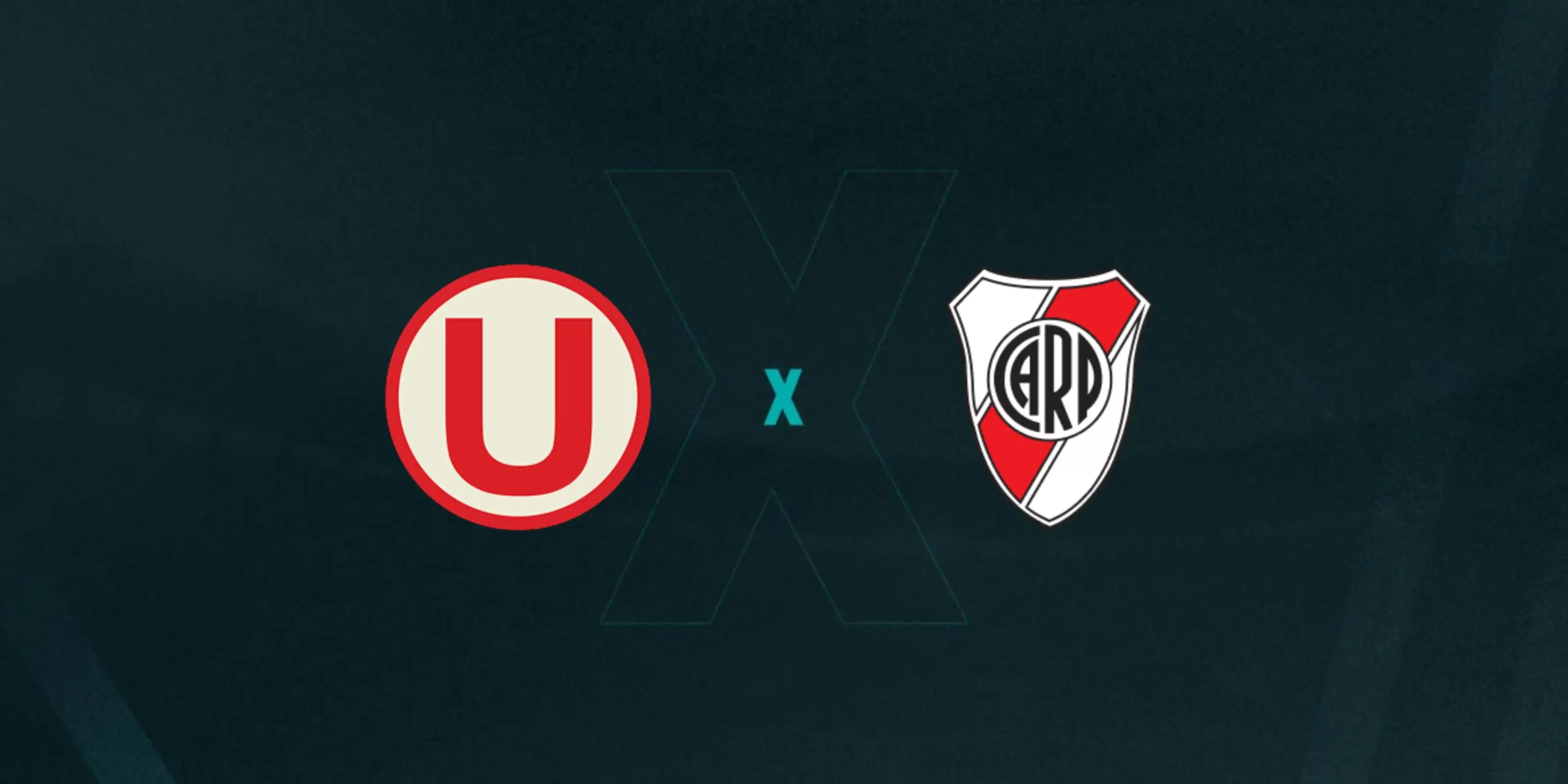 Escudos de Universitario x River Plate