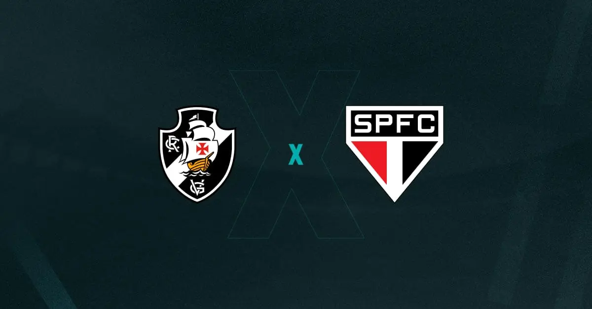 Escudos de Vasco x São Paulo