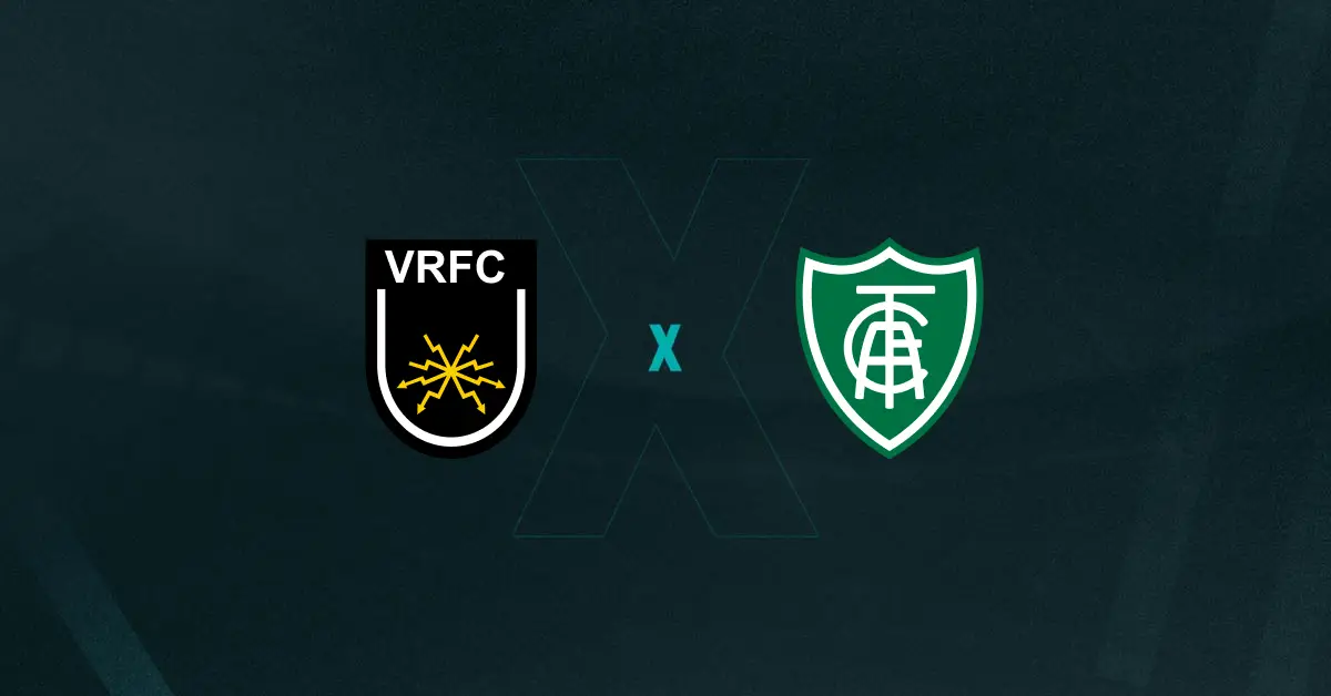 Escudos de Volta Redonda x América-MG