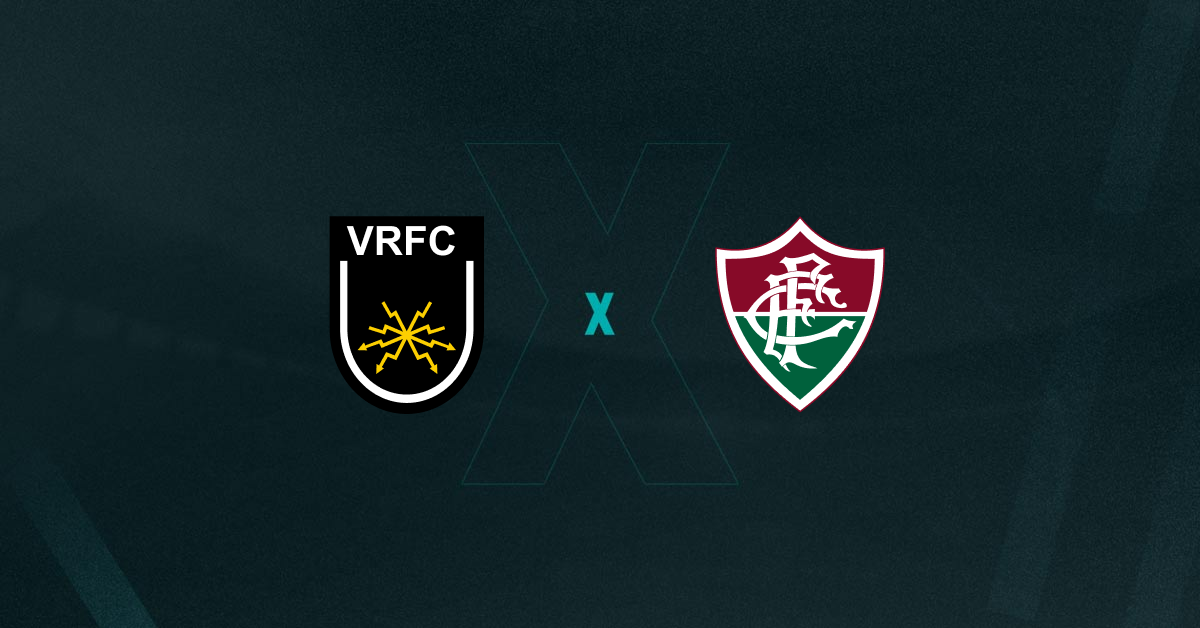 Escudos de Volta Redonda x Fluminense, que se enfrentam pelo Campeonato Carioca