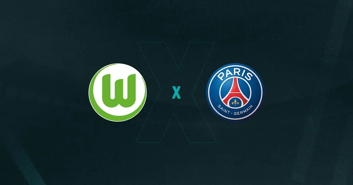 Escudos de Wolfsburg vs PSG