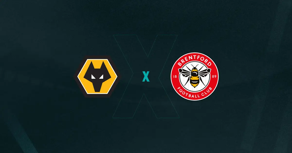 Escudos de Wolverhampton x Brentford