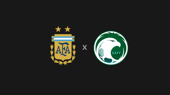 Argentina x Arábia Saudita: que horas é o jogo da Copa hoje?