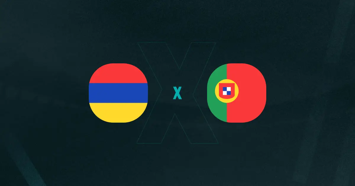 Escudos de Armênia e Portugal