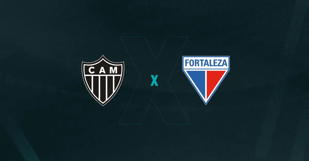 Escudos de Atlético-MG x Fortaleza