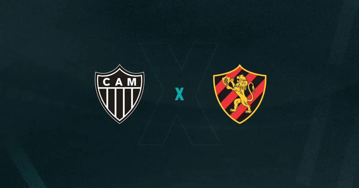 Escudos de Atlético-MG x Sport