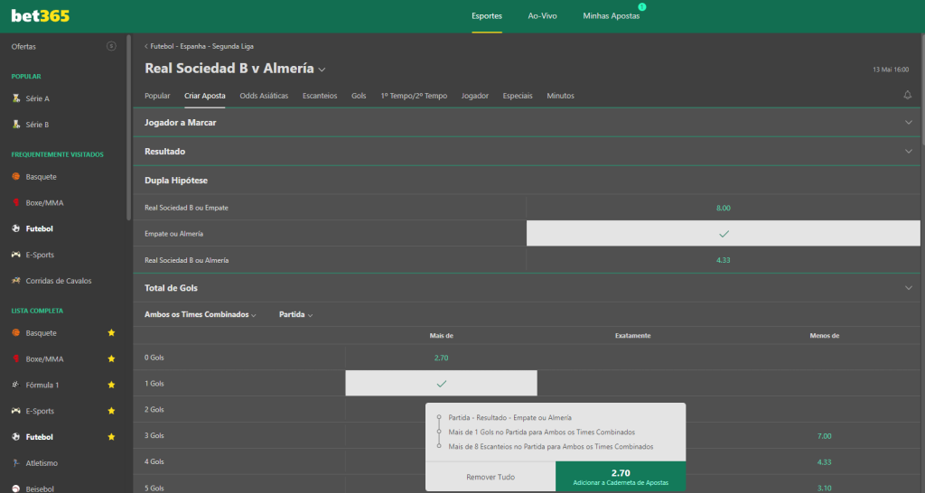 bet365 promoções: veja o que está disponível no site 