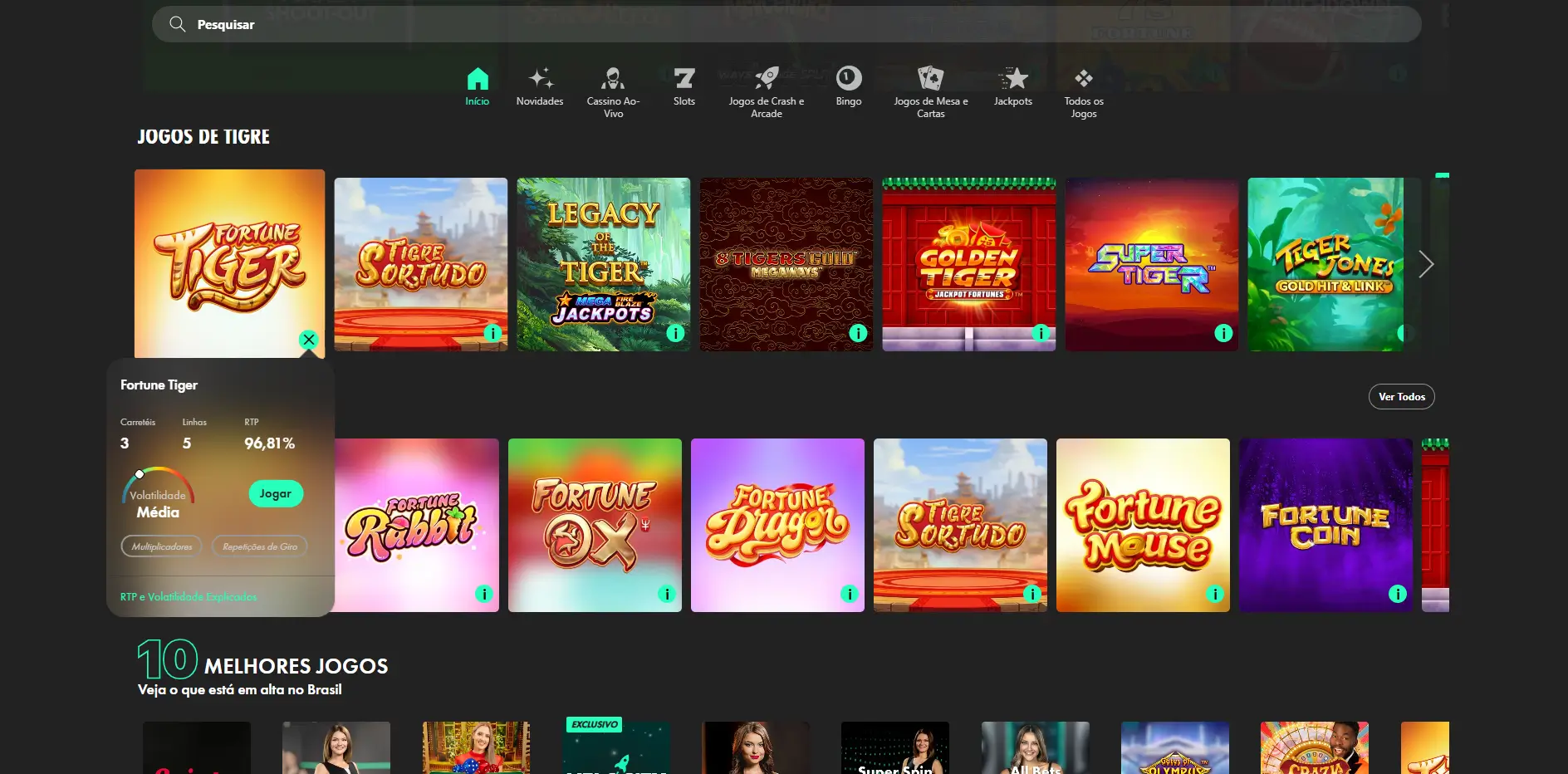 cassino online bet365 com Fortune Tiger