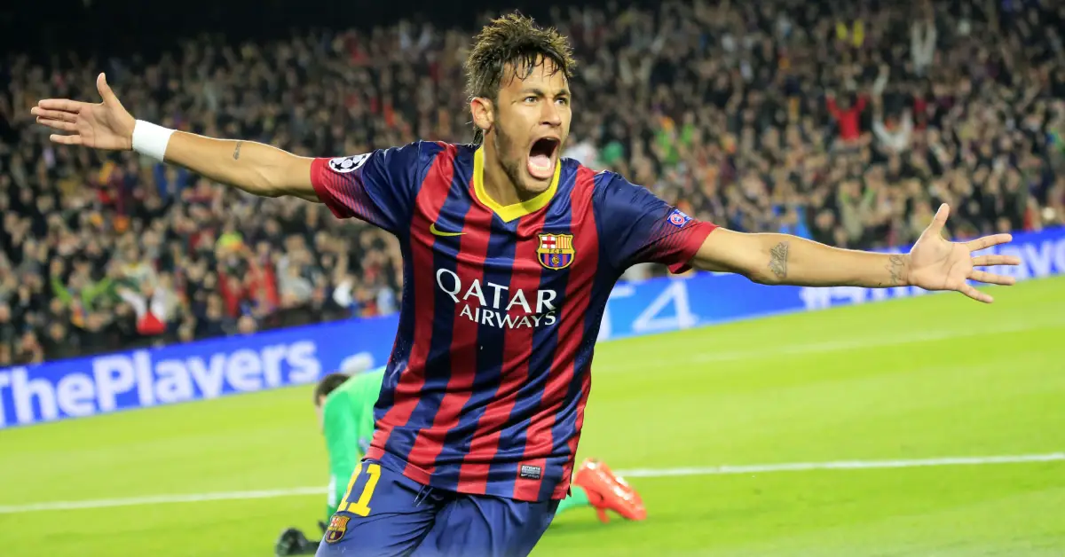 Neymar é o brasileiro com mais gols marcados na Champions League