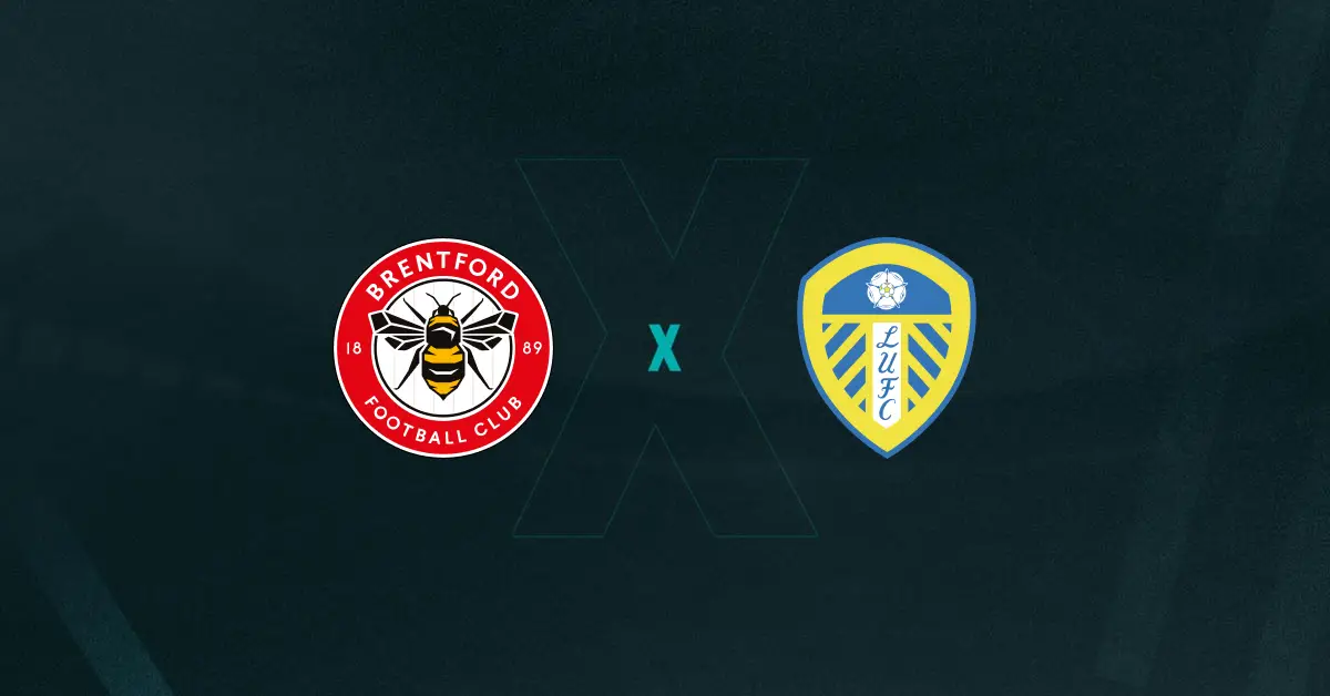 Escudos de Brentford x Leeds