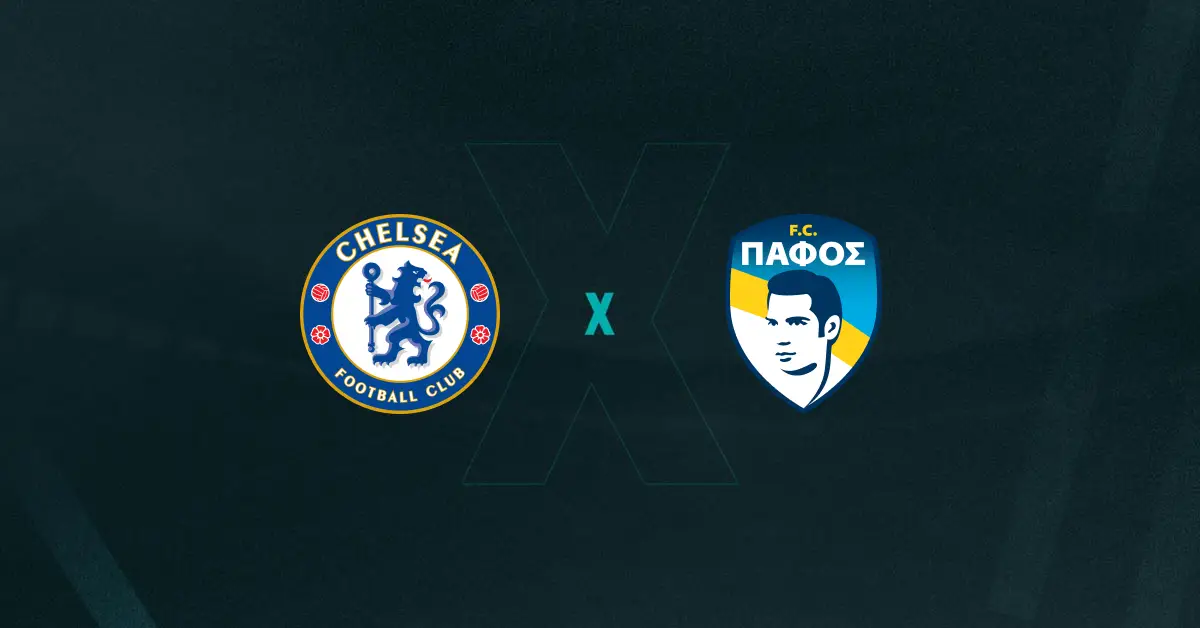 Escudos de Chelsea x Pafos