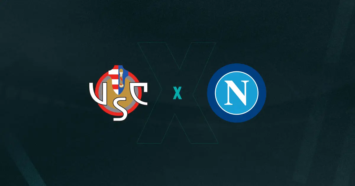 Escudos de Cremonese x Napoli