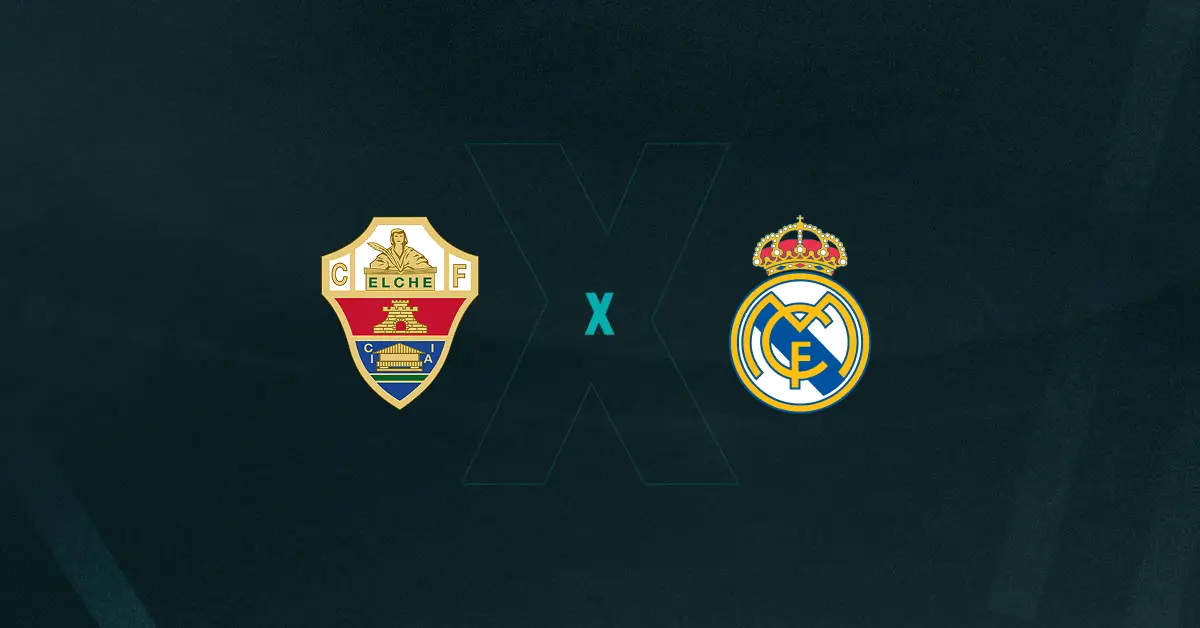 Escudos de Elche x Real Madrid