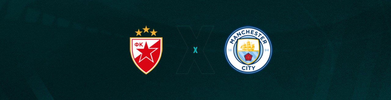 Manchester City x Estrela Vermelha: onde assistir, horários e