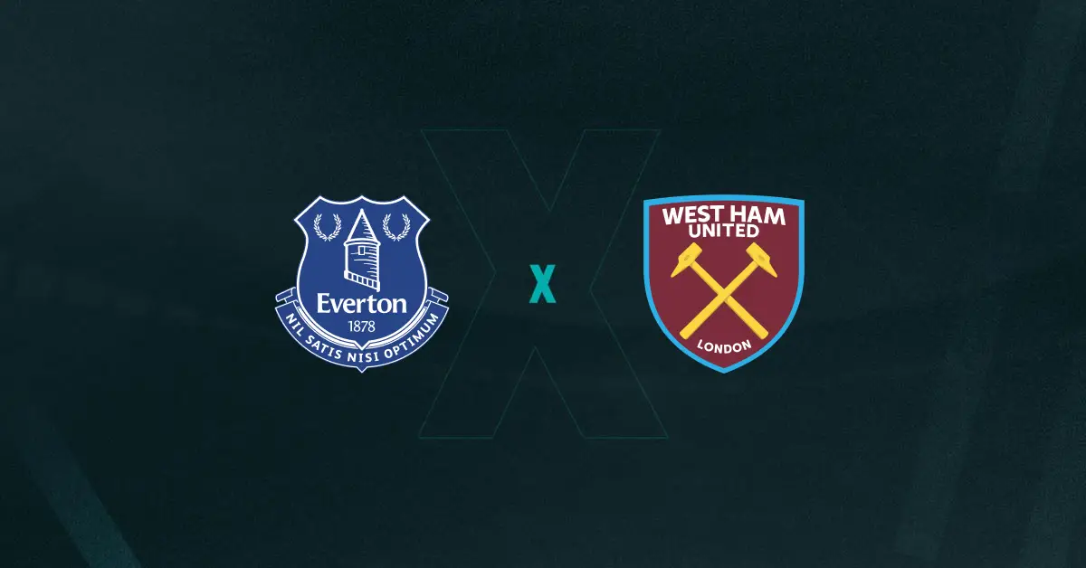 Escudos de Everton x West Ham
