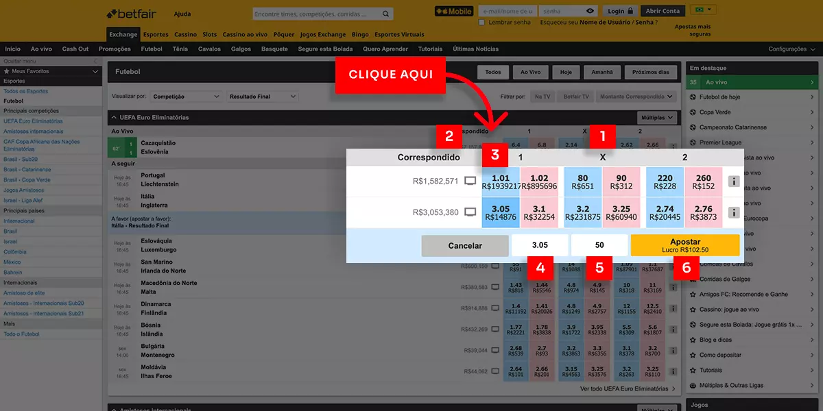 Ganhar ou perder?  Palpites e Notícias de Apostas Esportivas na Betfair