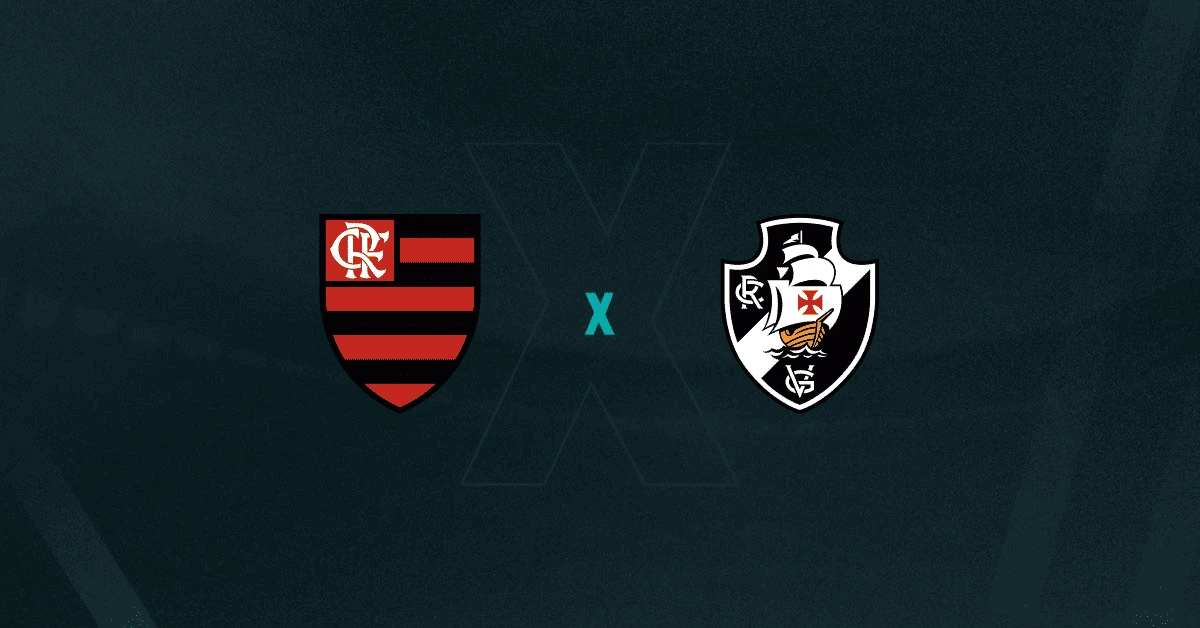 Escudos de Flamengo x Vasco
