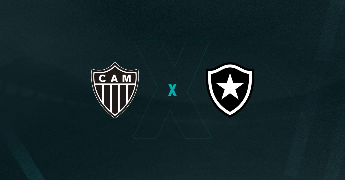 Atlético-MG x Botafogo se enfrentam pelo Brasileirão