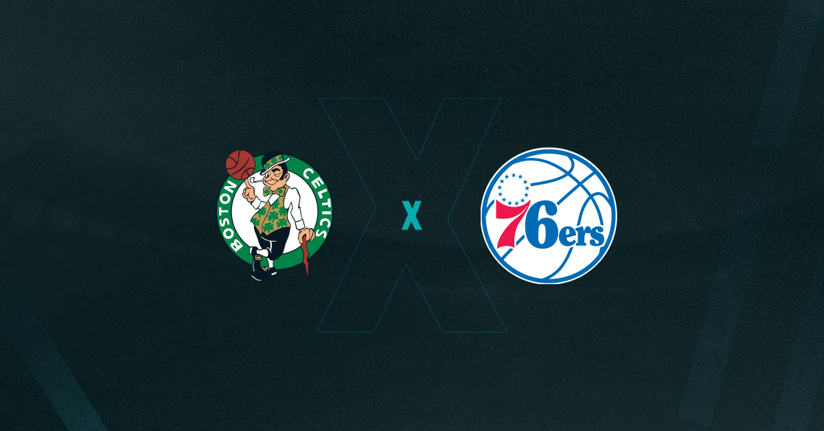 Boston Celtics x Philadelphia 76ers se enfrentam pela NBA