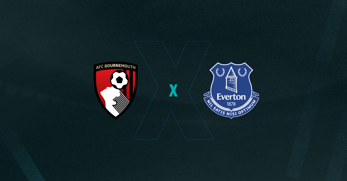 Bournemouth x Everton se enfrentam pela Premier League