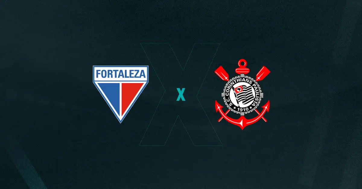 Escudos de Fortaleza x Corinthians