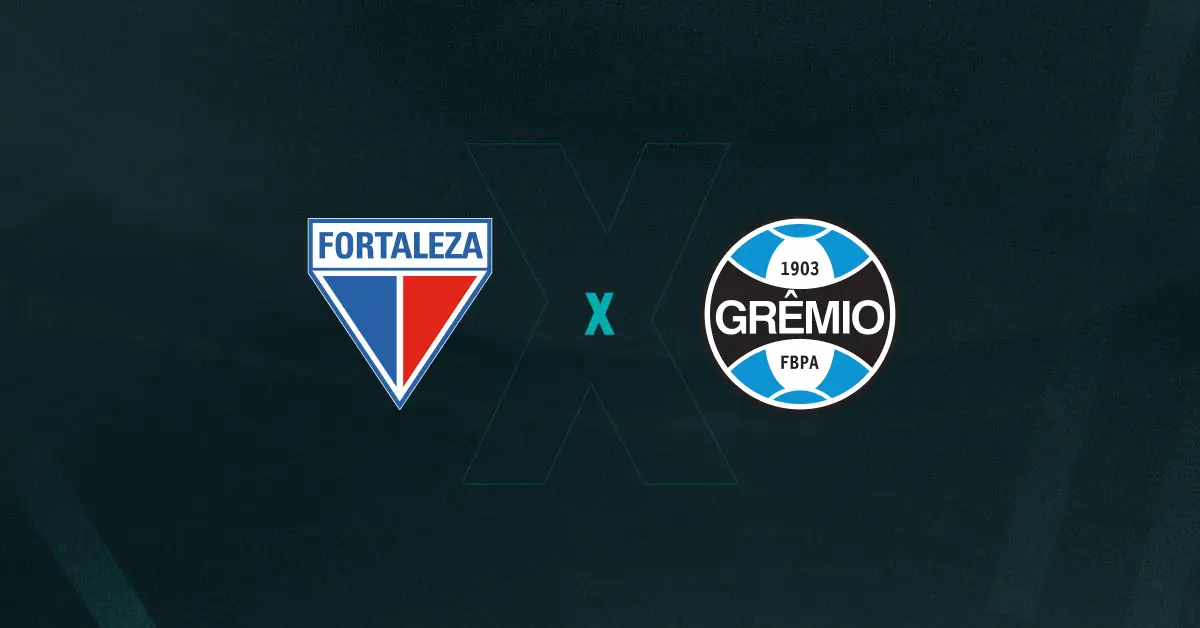 Escudos de Fortaleza x Grêmio