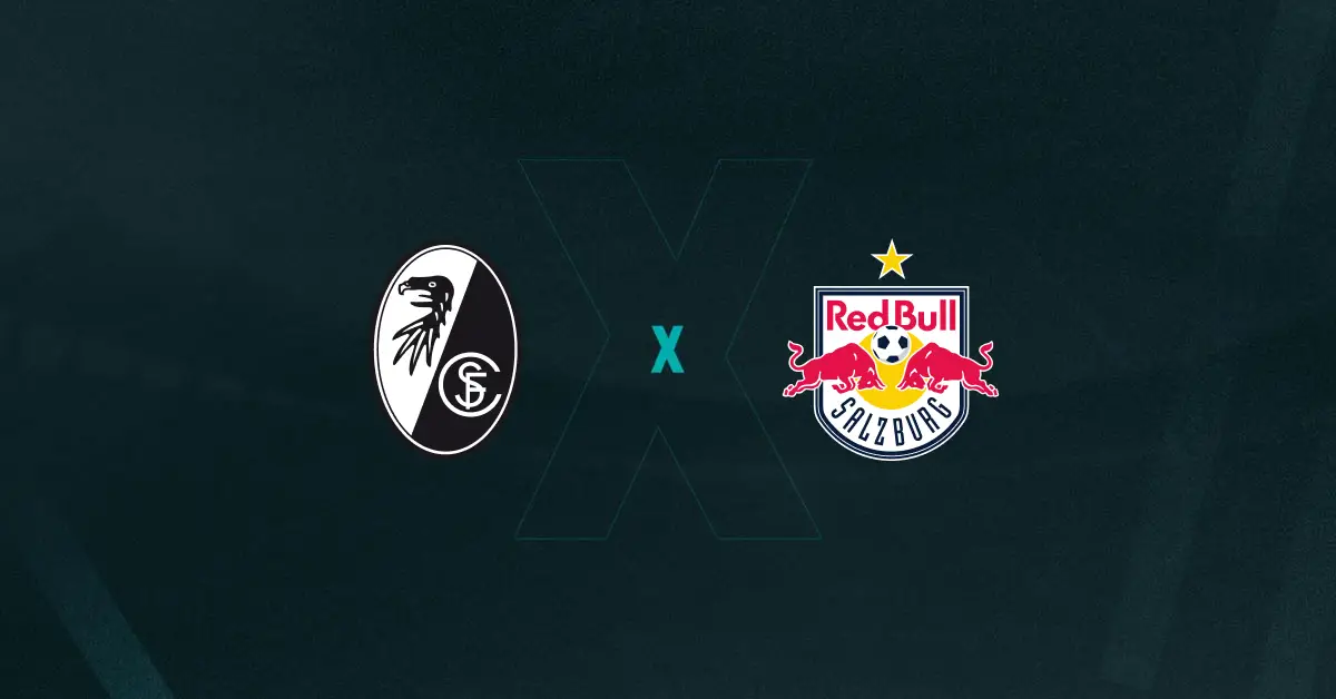 Escudos de Freiburg x RB Salzburg