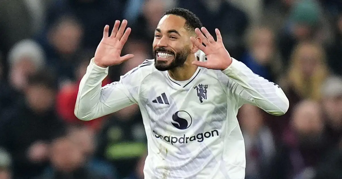 Matheus Cunha entrará em campo com o Manchester United no final de 2025