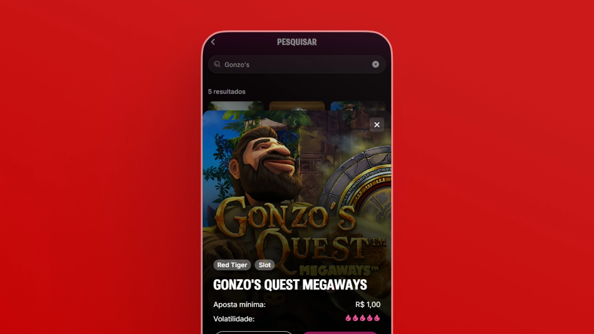 imagem Gonzo's quest Megaways superbet