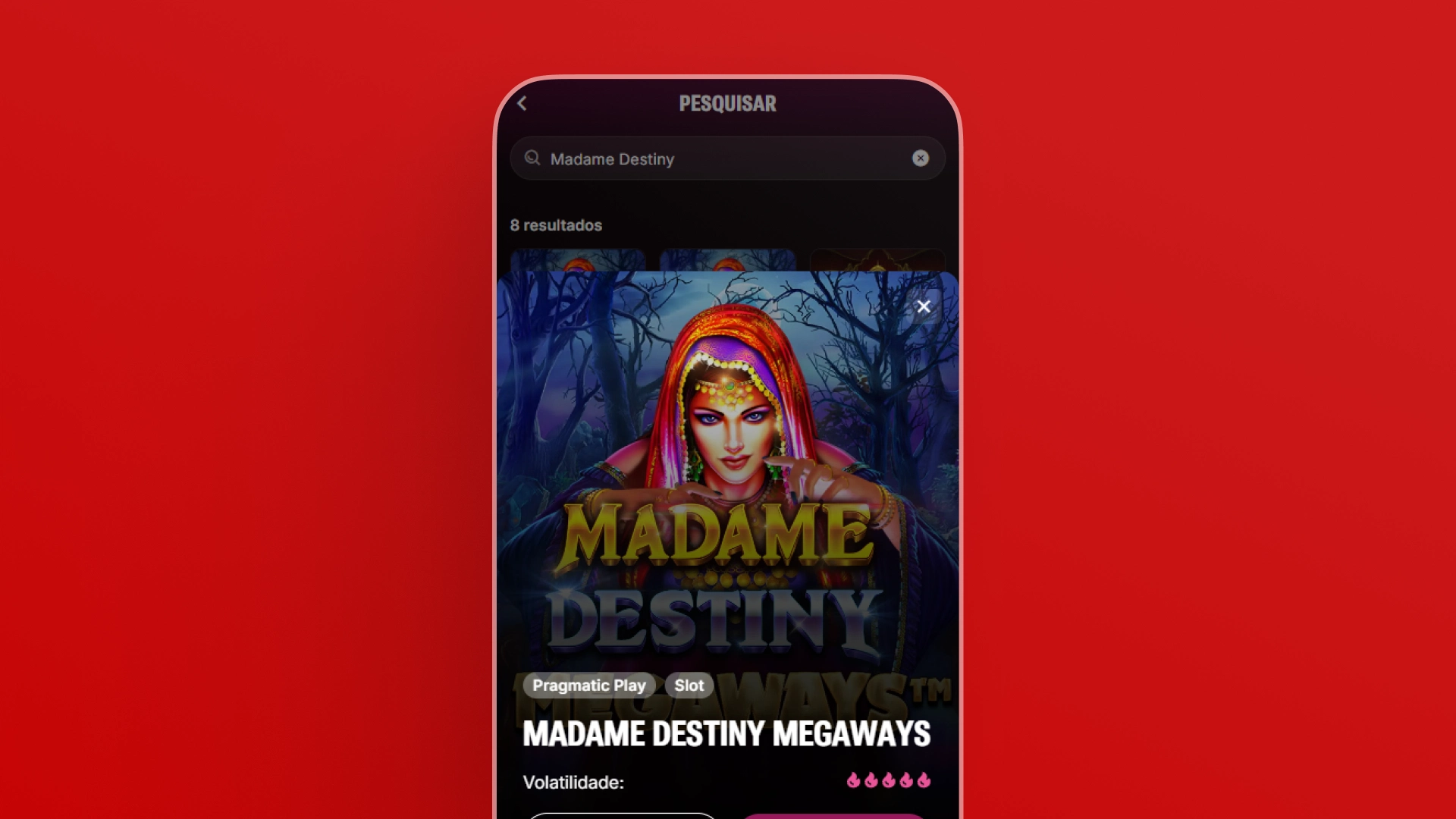 imagem Madame Destiny Megaways superbet
