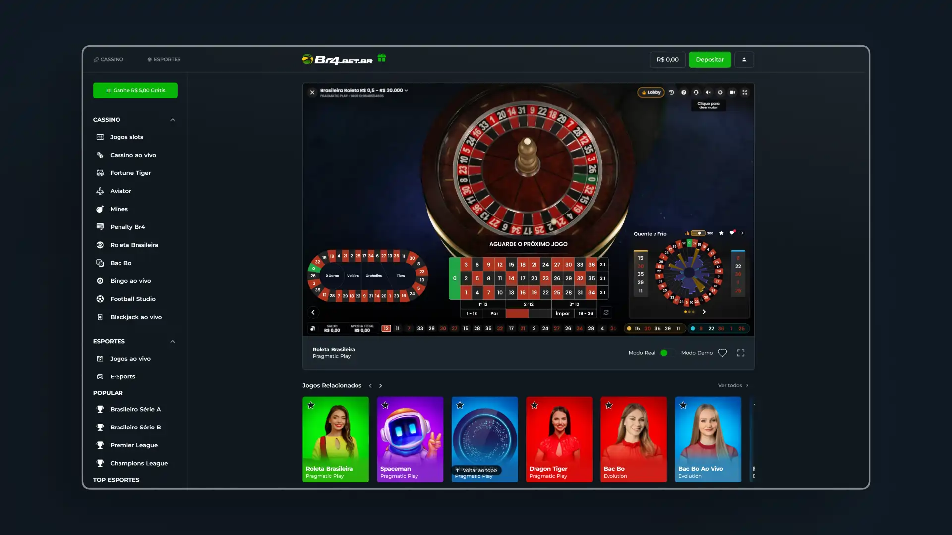 imagem Quais os melhores jogos do cassino ao vivo br4bet