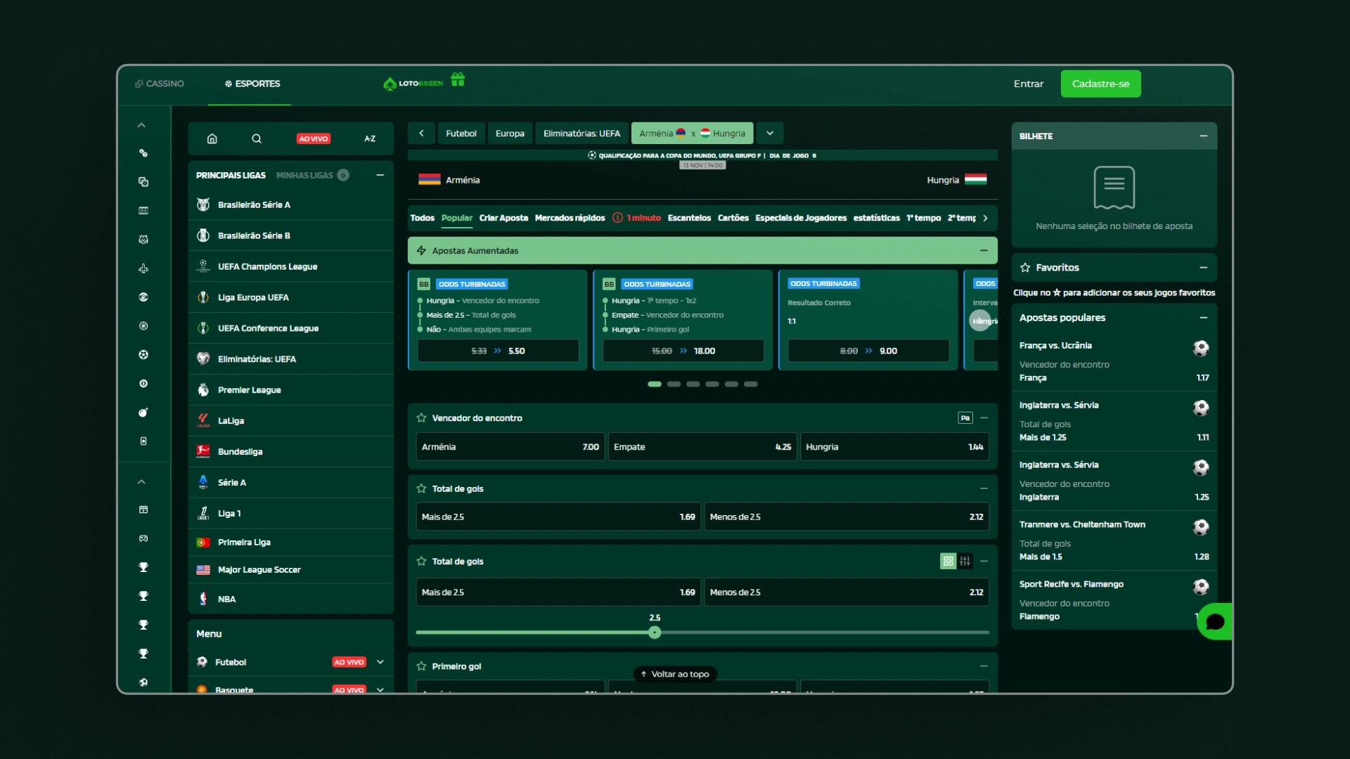 imagem aposta 1 lotogreen