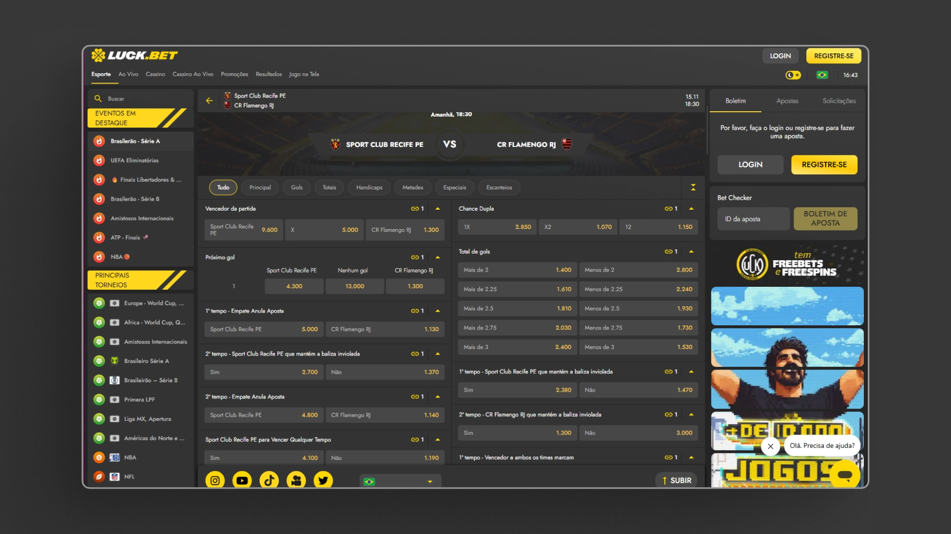 imagem aposta 1 luck bet