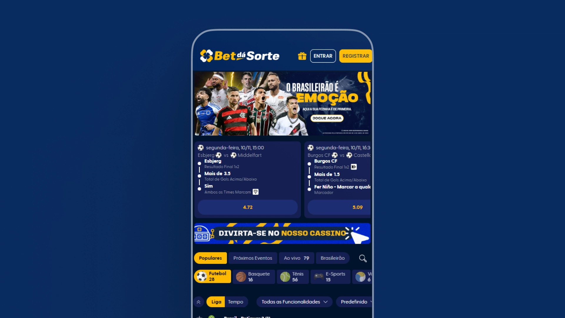 imagem app Bet da sorte
