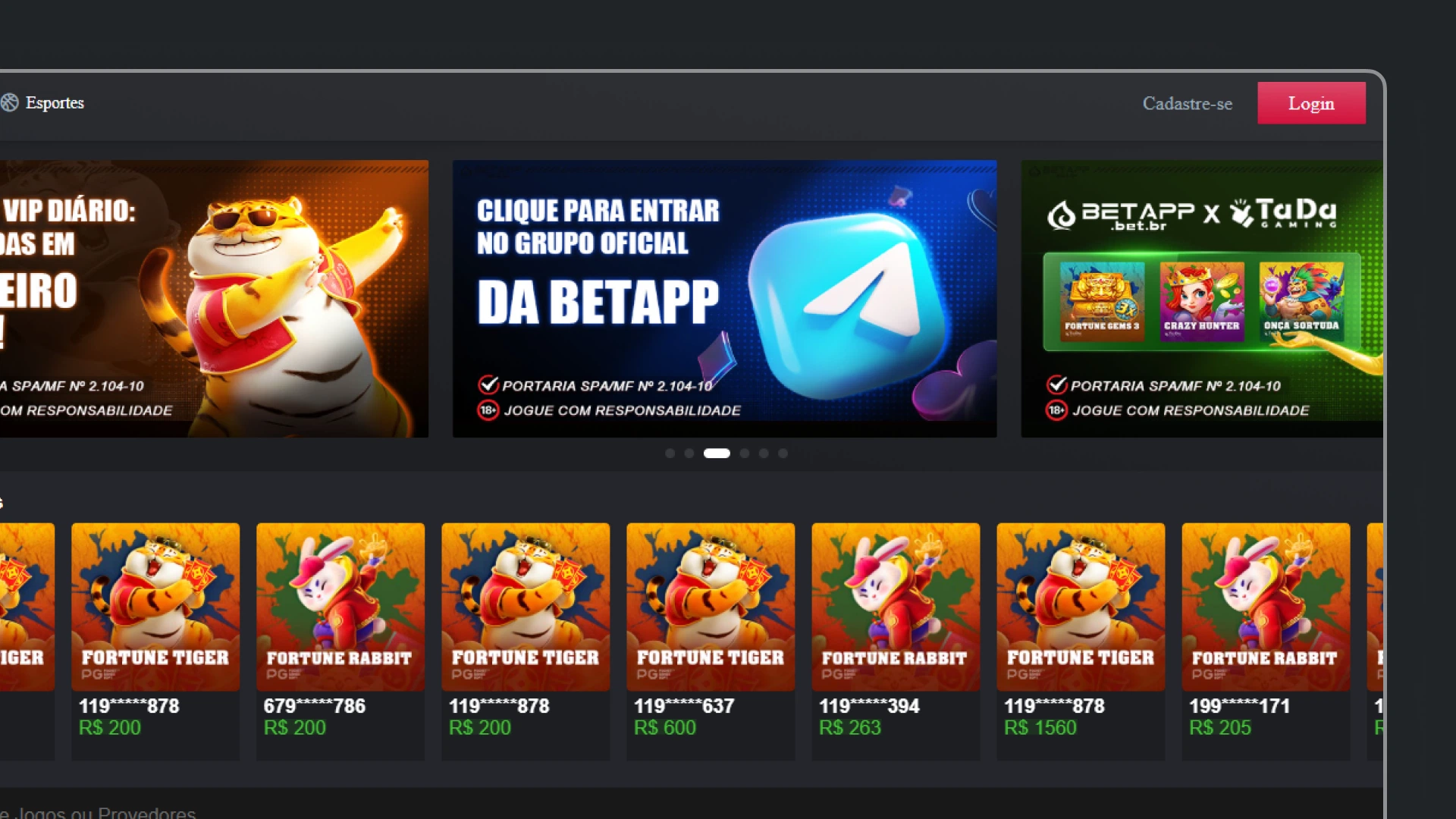 imagem cadastro 1 BetApp