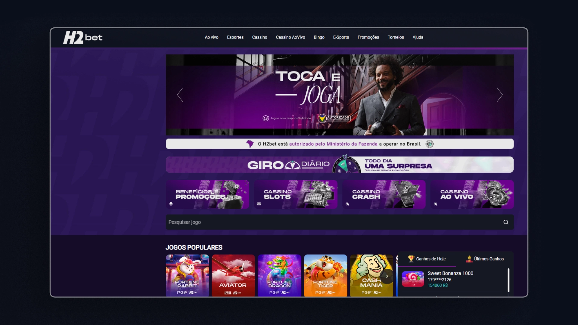 imagem cadastro 1 H2bet