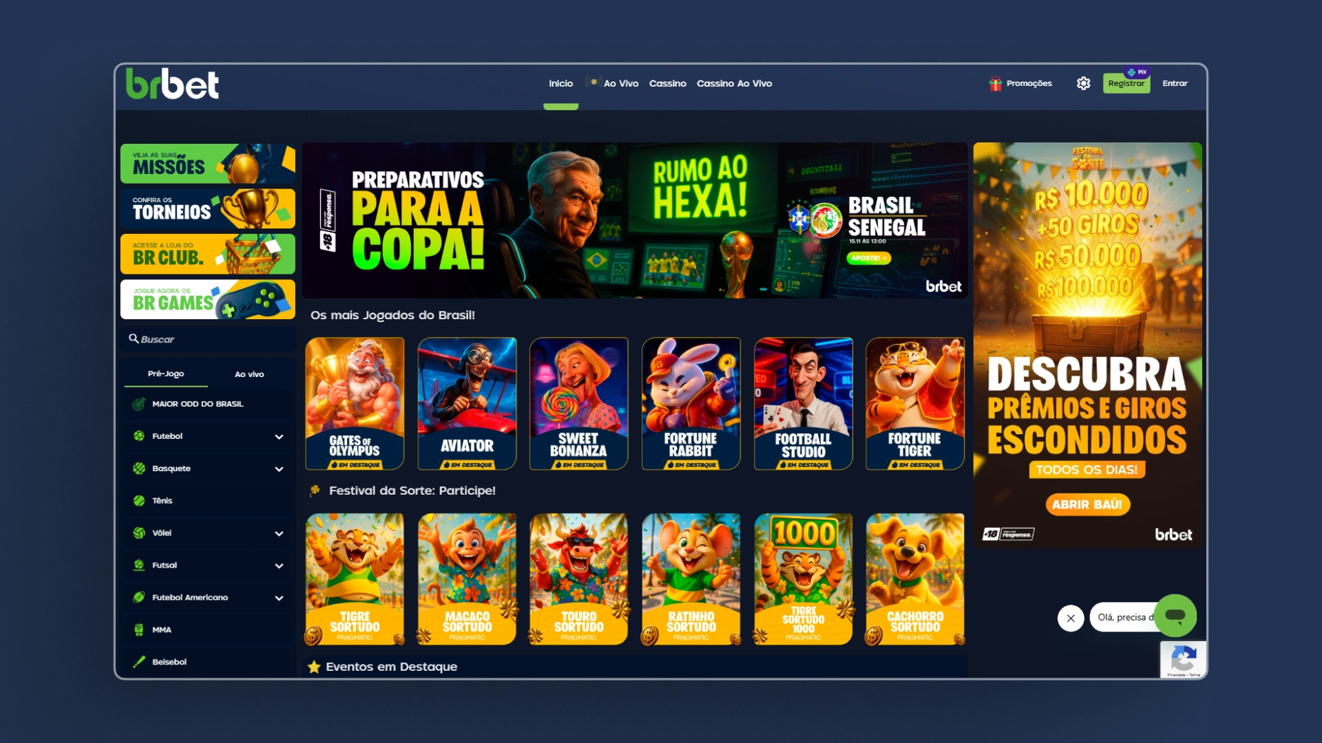 imagem cadastro 1 brbet