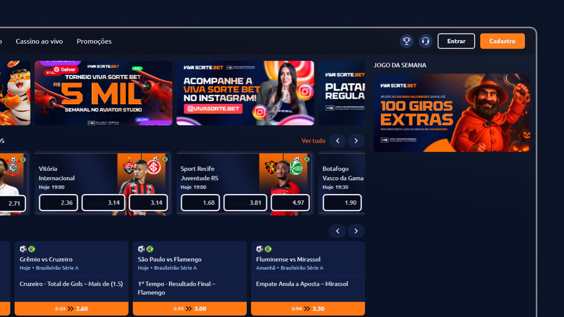 imagem cadastro 1 viva sorte